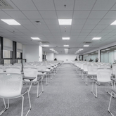 Grow-B Simple Plastic Stackable Sled Base Training Chair - Gavisco Office Furniture